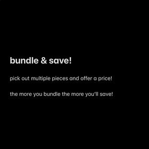 Make an Offer on any items!